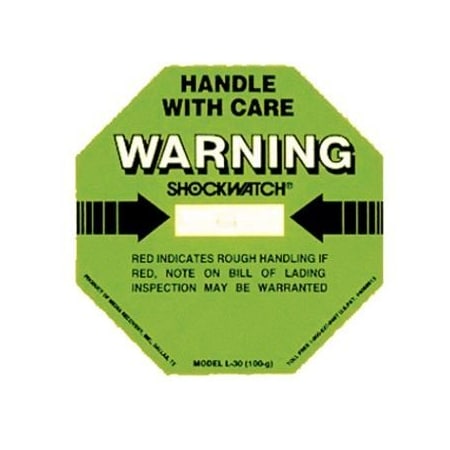 Accuform SHOCKWATCH INDICATING LABELS 3 34 in MSN144GN MSN144GN